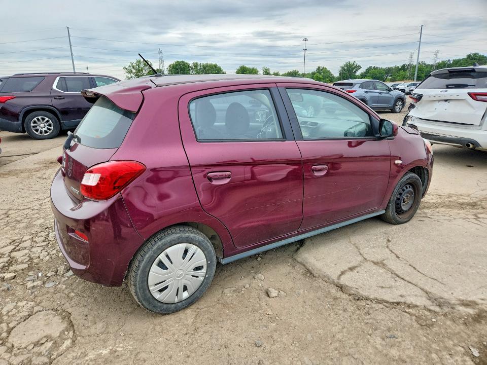2018 Mitsubishi Mirage მანქანა იყიდება აუქციონზე, vin: ML32A3HJ6JH005147, აუქციონის ნომერი: 57811466