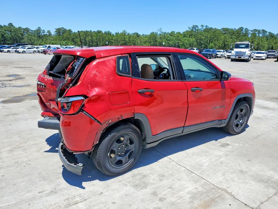 Продажа на аукционе авто 2020 Jeep Compass, vin: 3C4NJCABXLT118097, номер лота: 54832976