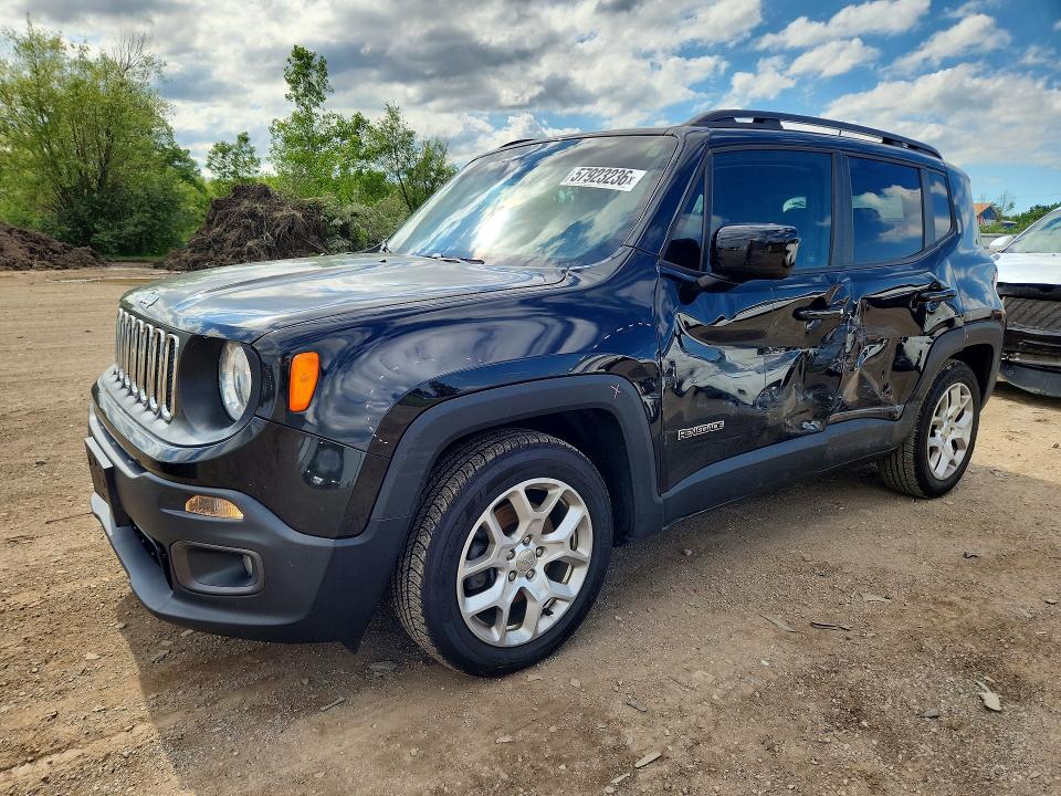 Auction sale of the 2018 Jeep Renegade, vin: ZACCJABB0JPG99379, lot number: 57923236