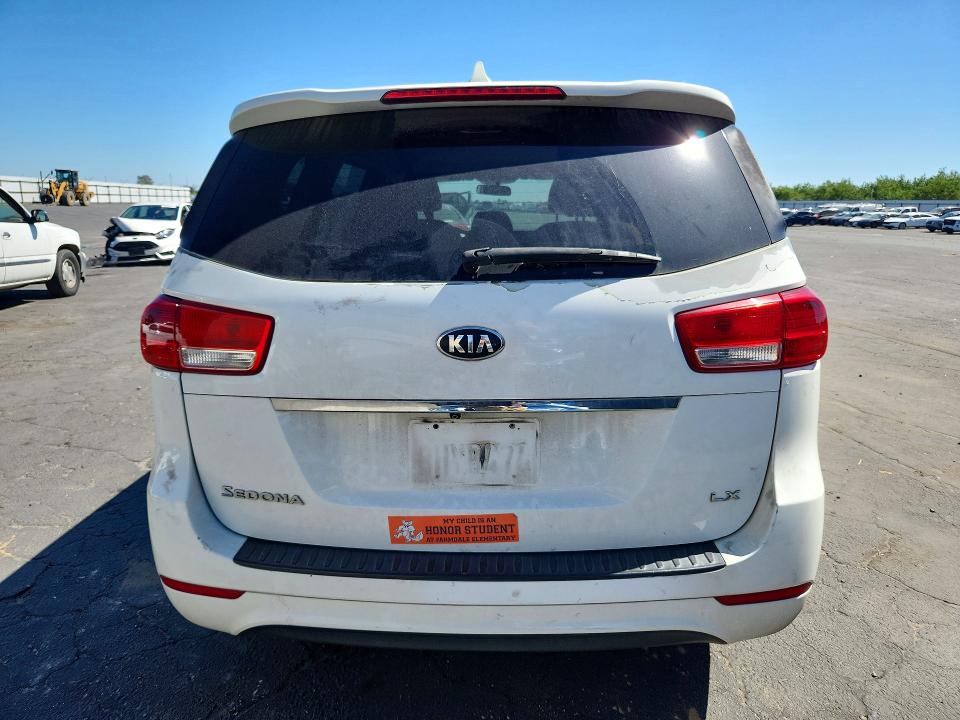 Aukcja sprzedaży 2017 Kia Sedona, vin: KNDMB5C15H6230901, numer aukcji: 56587916