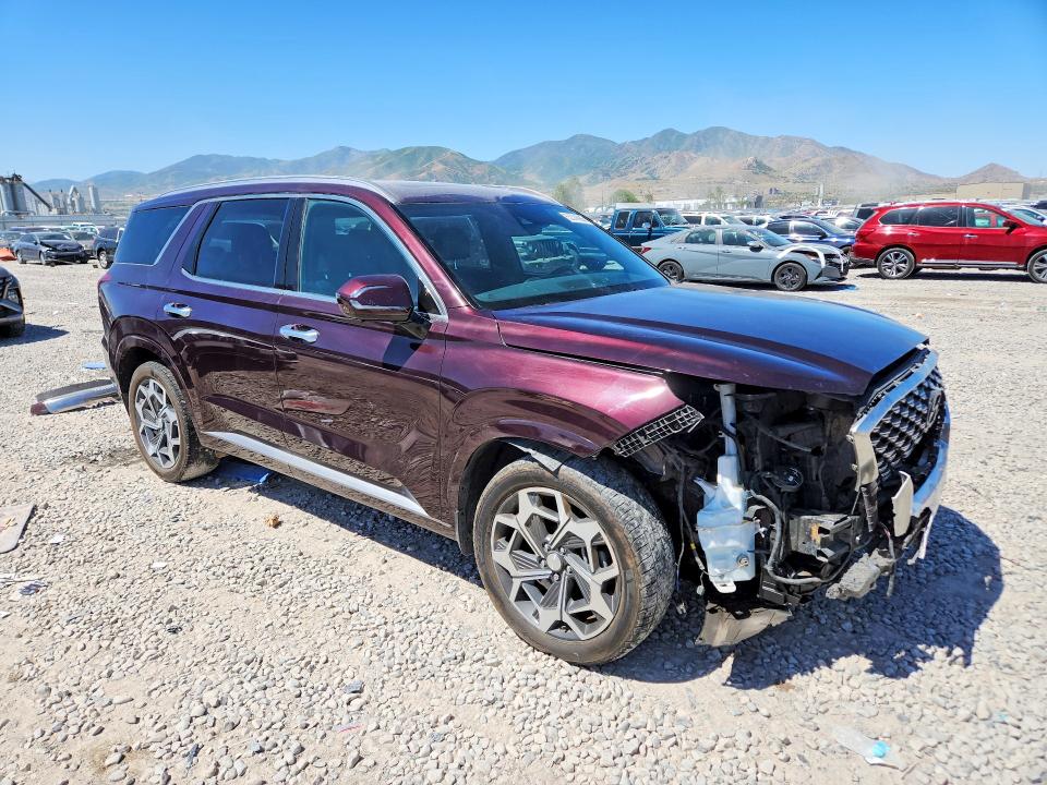55378996 :رقم المزاد ، KM8R74HE8NU355391 vin ، 2022 Hyundai Palisade مزاد بيع