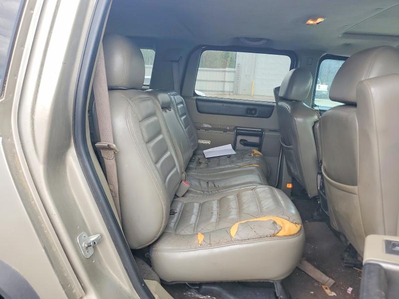 58132106 :رقم المزاد ، 5GRGN23UX3H145531 vin ، 2003 Hummer H2 مزاد بيع