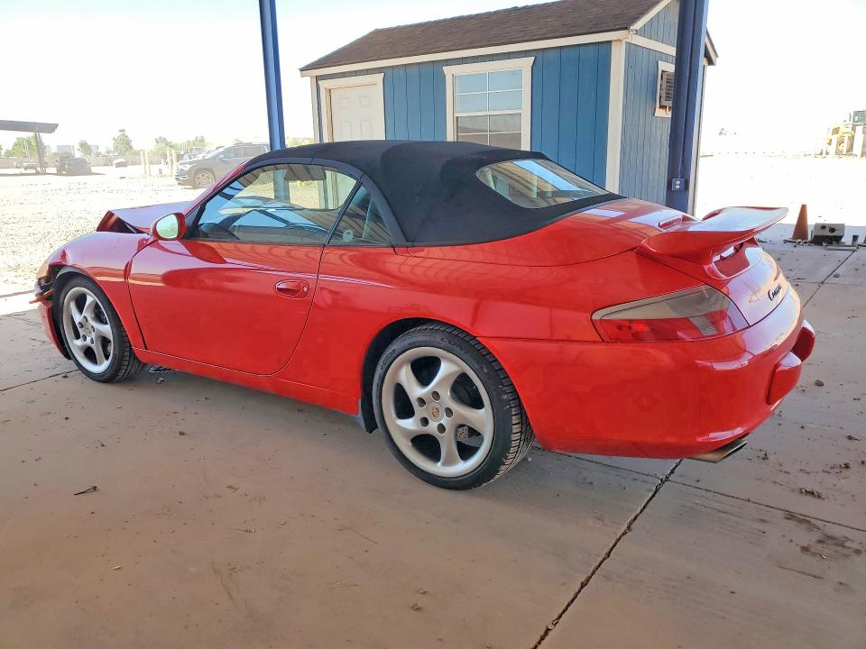 2002 Porsche 911 მანქანა იყიდება აუქციონზე, vin: WP0CA29952S654586, აუქციონის ნომერი: 58020186