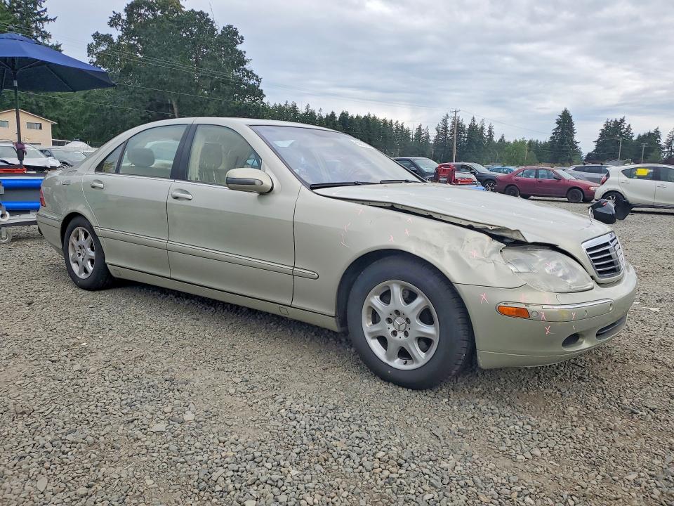 2002 Mercedes-benz S მანქანა იყიდება აუქციონზე, vin: WDBNG75J92A242888, აუქციონის ნომერი: 55633196