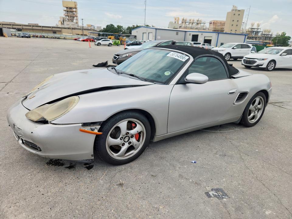 2002 Porsche Boxster მანქანა იყიდება აუქციონზე, vin: WP0CB29892U660948, აუქციონის ნომერი: 58764866