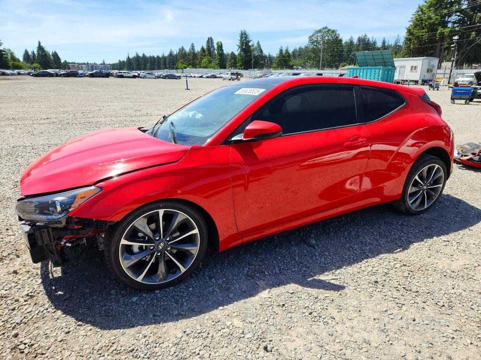 Продаж на аукціоні авто 2021 Hyundai Veloster, vin: KMHTG6AF4MU032734, номер лоту: 55626526