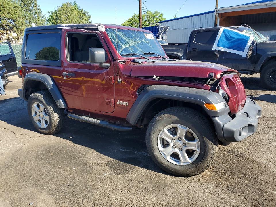 2021 Jeep Wrangler მანქანა იყიდება აუქციონზე, vin: 1C4GJXAN3MW575078, აუქციონის ნომერი: 56173326