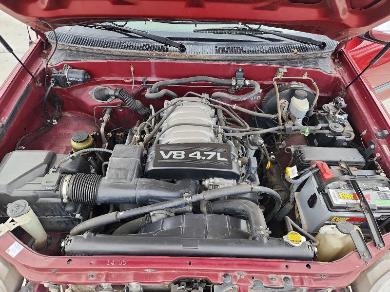 2000 Toyota Tundra მანქანა იყიდება აუქციონზე, vin: 5TBBT4416YS090752, აუქციონის ნომერი: 54167456