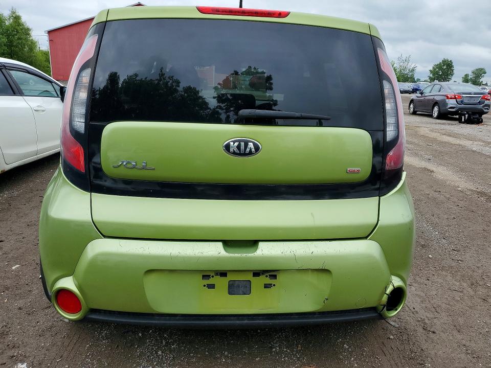 2016 Kia Soul მანქანა იყიდება აუქციონზე, vin: KNDJN2A23G7819717, აუქციონის ნომერი: 57582336