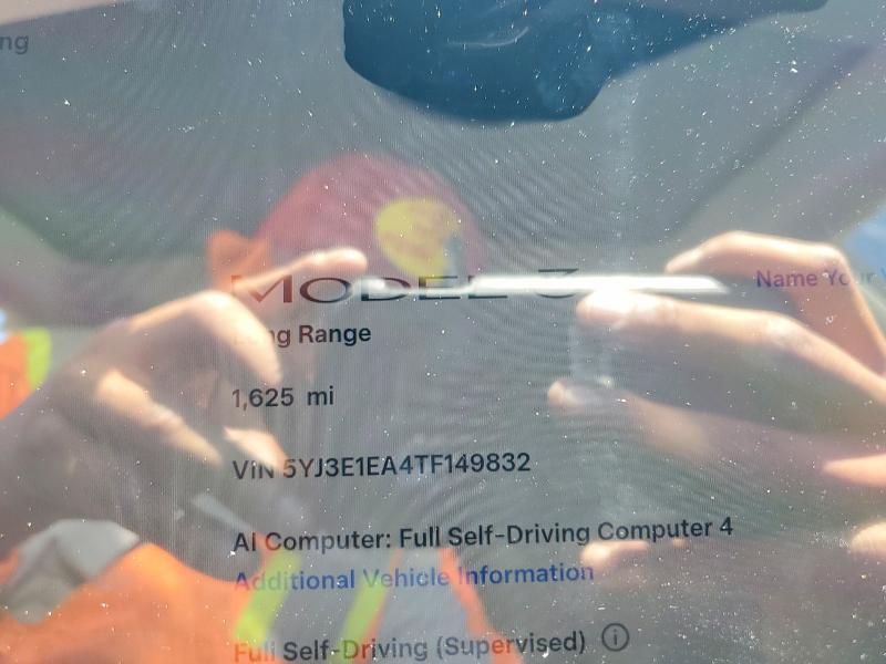 57168046 :رقم المزاد ، 5YJ3E1EA4TF149832 vin ، 2026 Tesla Model 3 مزاد بيع