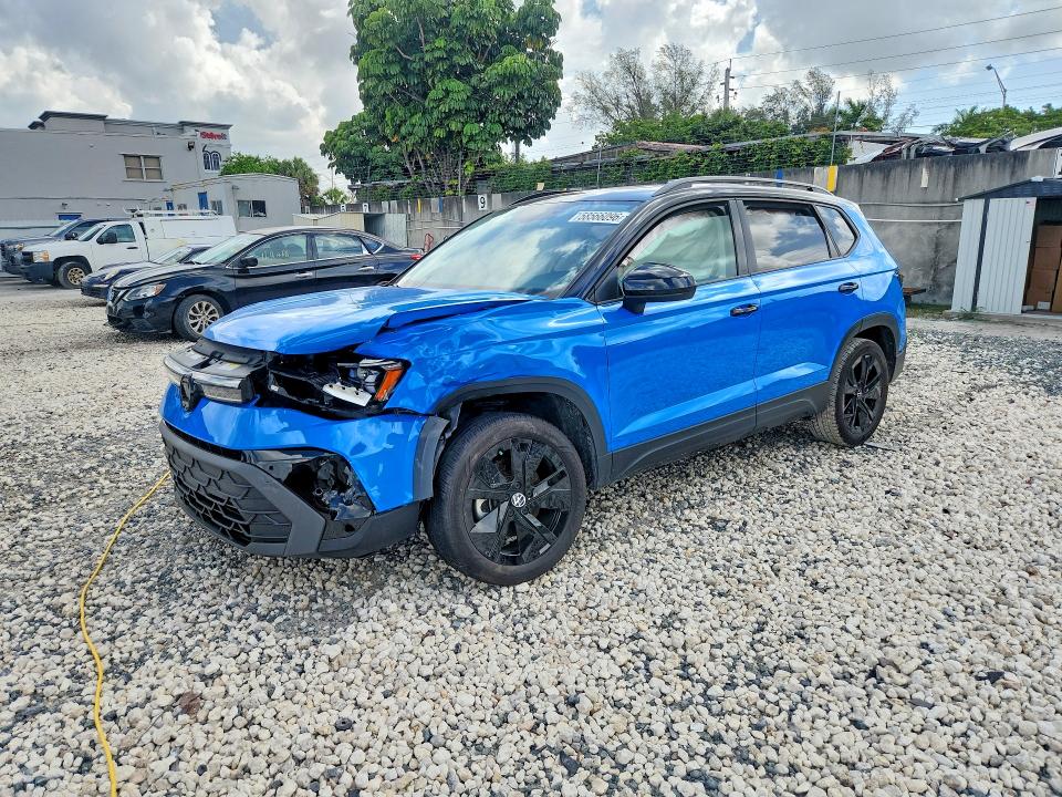 Продажа на аукционе авто 2025 Volkswagen Taos, vin: 3VV3C7B20SM011254, номер лота: 58566096