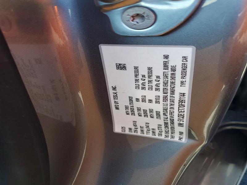 Aukcja sprzedaży 2025 Tesla Model 3, vin: 5YJ3E1ET7SF991144, numer aukcji: 85984855