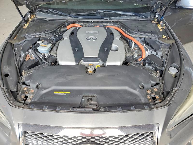 58621556 :رقم المزاد ، JN1AV7AR3EM702019 vin ، 2014 Infiniti Q50 Hybrid مزاد بيع