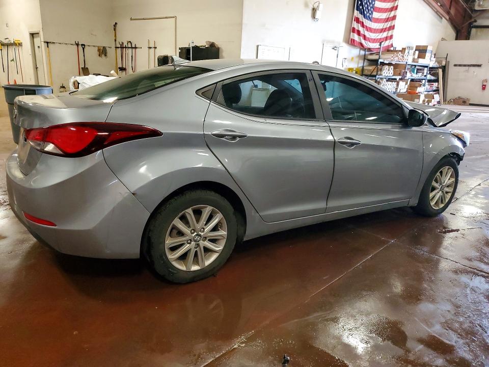 55539446 :رقم المزاد ، 5NPDH4AE9FH597429 vin ، 2015 Hyundai Elantra مزاد بيع