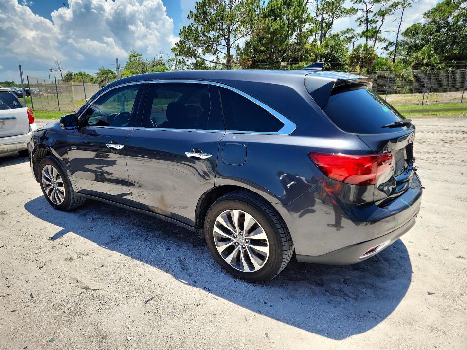 57829616 :رقم المزاد ، 5FRYD3H42EB019463 vin ، 2014 Acura Mdx مزاد بيع