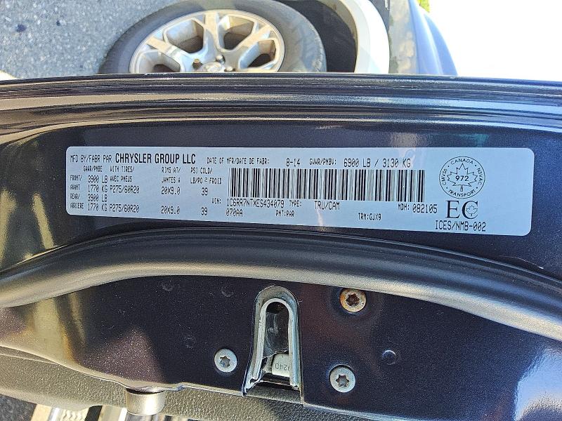 57610096 :رقم المزاد ، 1C6RR7NTXES434079 vin ، 2014 Ram 1500 مزاد بيع