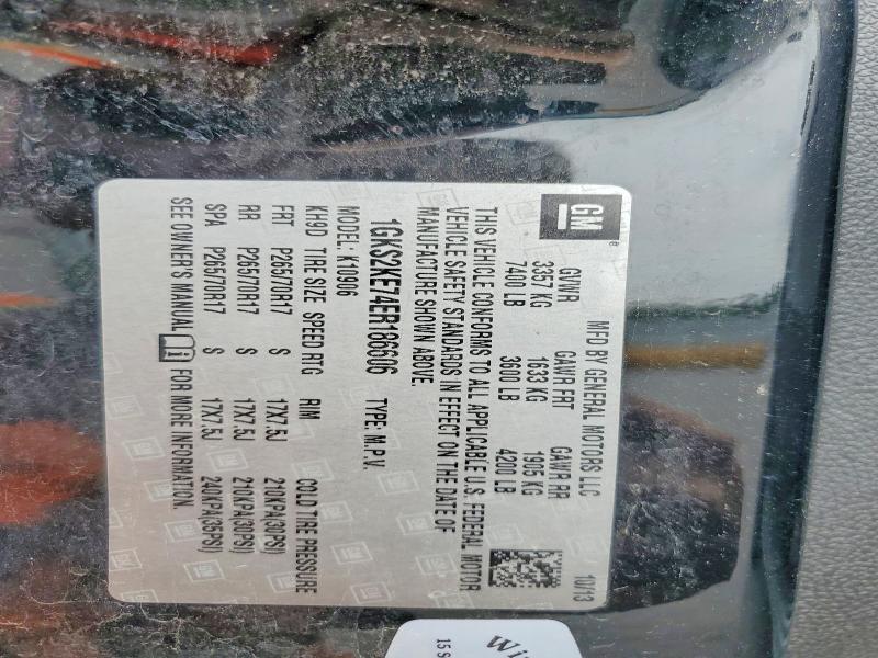 Продажа на аукционе авто 2014 Gmc Yukon Xl, vin: 1GKS2KE74ER186606, номер лота: 55813606
