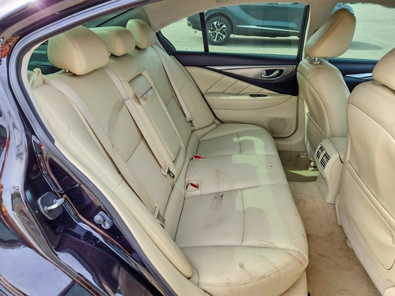 57110536 :رقم المزاد ، JN1BV7AR9EM701607 vin ، 2014 Infiniti Q50 مزاد بيع