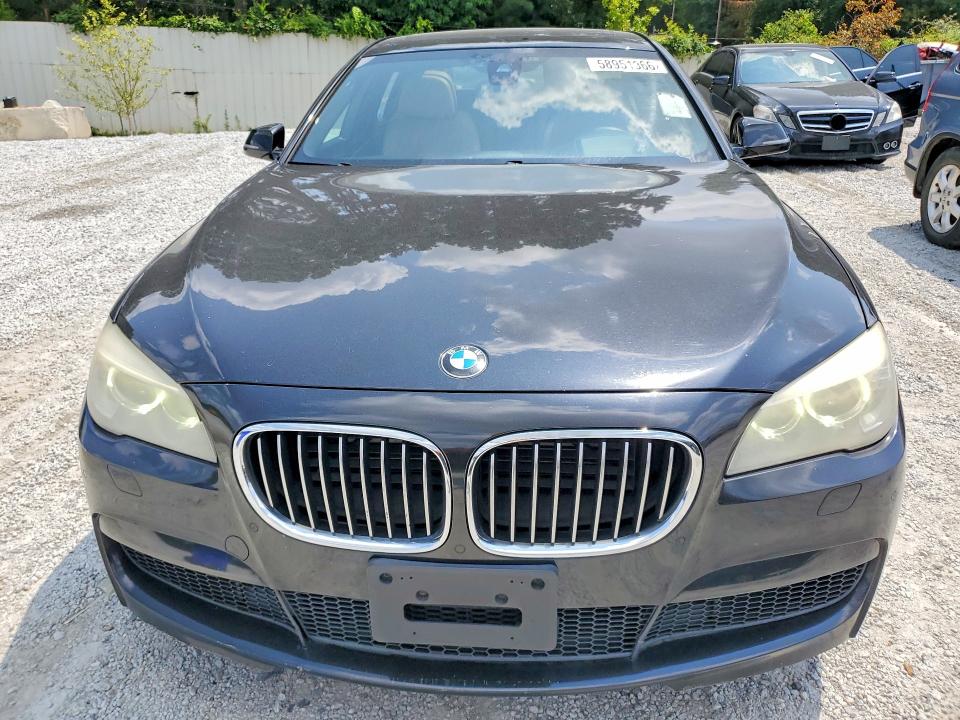 2014 Bmw 750 მანქანა იყიდება აუქციონზე, vin: WBAYF8C56ED652965, აუქციონის ნომერი: 58951966