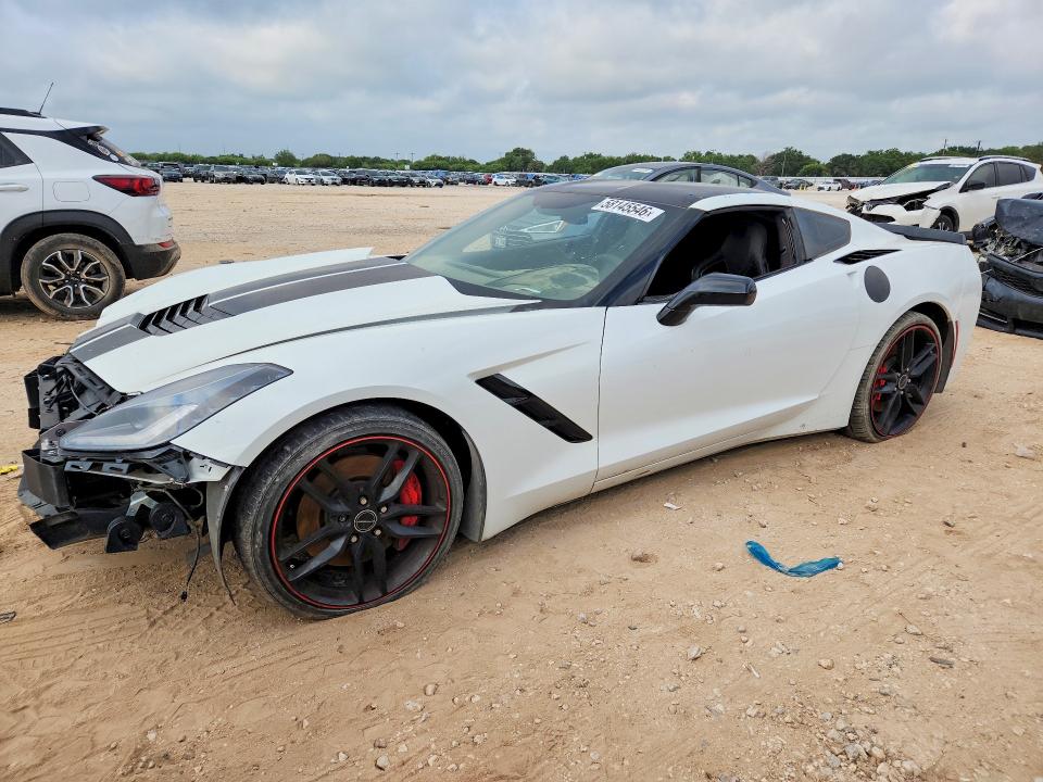 58145546 :رقم المزاد ، 1G1YM2D72F5120249 vin ، 2015 Chevrolet Corvette مزاد بيع