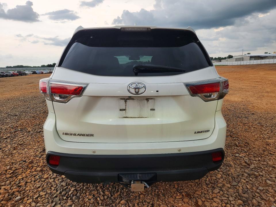 Продаж на аукціоні авто 2014 Toyota Highlander, vin: 5TDYKRFH5ES026970, номер лоту: 58748256