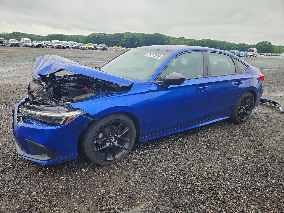 Auction sale of the 2022 Honda Civic, vin: 2HGFE2F57NH572827, lot number: 57750616