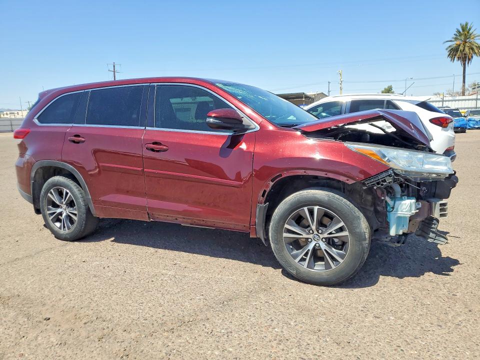 55445966 :رقم المزاد ، 5TDBZRFH7HS467148 vin ، 2017 Toyota Highlander مزاد بيع