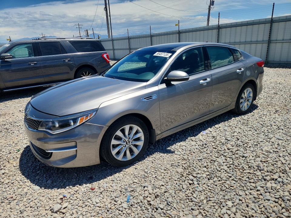 2016 Kia Optima მანქანა იყიდება აუქციონზე, vin: 5XXGU4L38GG091219, აუქციონის ნომერი: 56457136