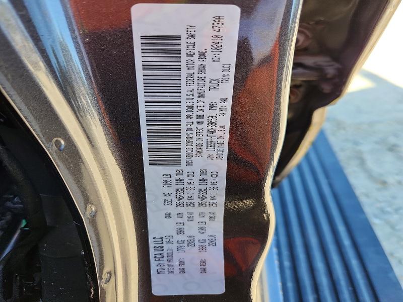 Продаж на аукціоні авто 2019 Ram 1500, vin: 1C6SRFHT4KN690591, номер лоту: 55071306