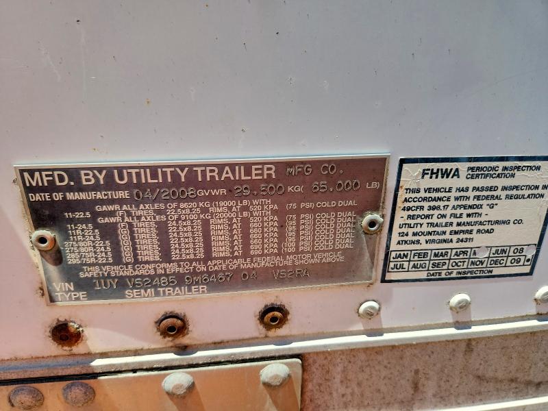 Продажа на аукционе авто 2009 Utility Trailer *, vin: 1UYVS24859M646704, номер лота: 52703876