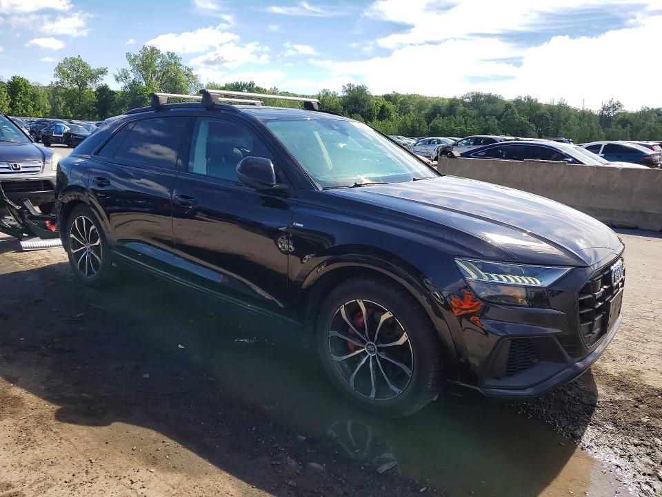 57487756 :رقم المزاد ، WA1FVBF18KD035317 vin ، 2019 Audi Q8 مزاد بيع