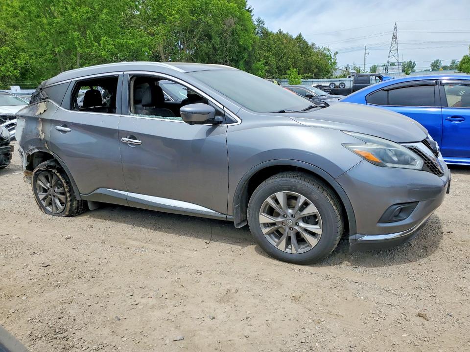 2018 Nissan Murano მანქანა იყიდება აუქციონზე, vin: 5N1AZ2MH0JN103179, აუქციონის ნომერი: 56127416