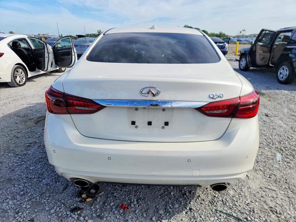 2024 Infiniti Q50 მანქანა იყიდება აუქციონზე, vin: JN1EV7BP0RM600097, აუქციონის ნომერი: 57727696