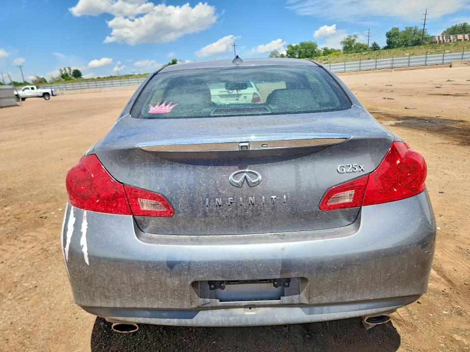56349546 :رقم المزاد ، JN1DV6ARXCM860684 vin ، 2012 Infiniti G25 Sedan مزاد بيع