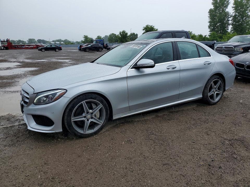 Продажа на аукционе авто 2015 Mercedes-benz C, vin: 55SWF4KB7FU028241, номер лота: 58078166