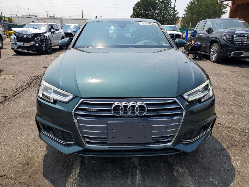 2018 Audi A4 მანქანა იყიდება აუქციონზე, vin: WAUFNAF45JN008219, აუქციონის ნომერი: 58318526