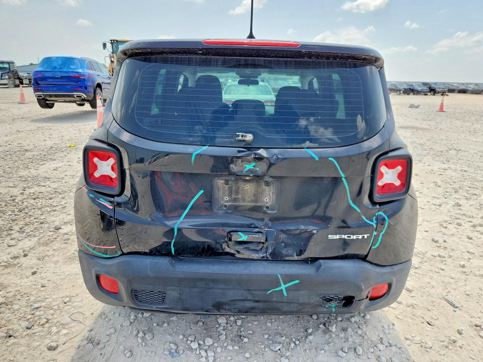 2018 Jeep Renegade მანქანა იყიდება აუქციონზე, vin: ZACCJAAHXJPH06487, აუქციონის ნომერი: 58327796
