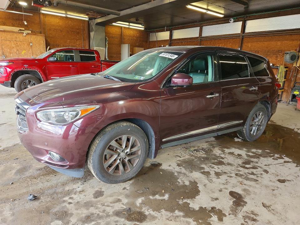 Auction sale of the 2013 Infiniti Jx35, vin: 5N1AL0MM8DC332583, lot number: 58101346