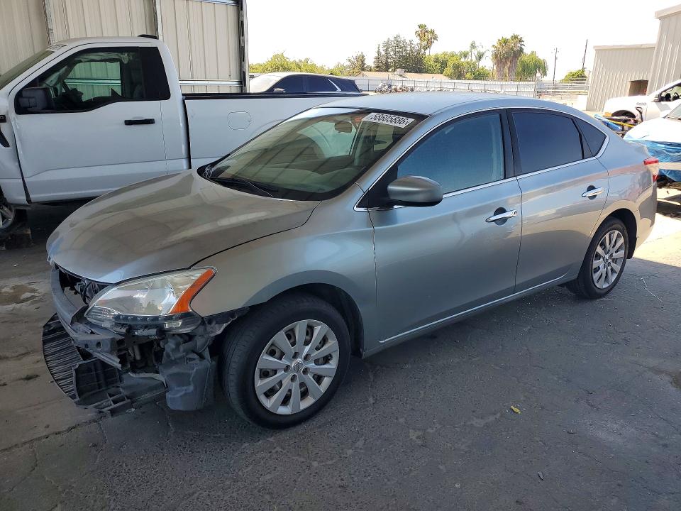 58605886 :رقم المزاد ، 3N1AB7APXEY271957 vin ، 2014 Nissan Sentra مزاد بيع