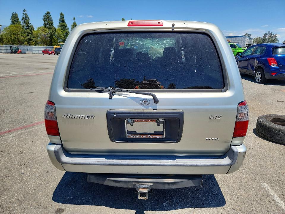 Aukcja sprzedaży 2000 Toyota 4runner, vin: JT3GN86RXY0140531, numer aukcji: 57011896
