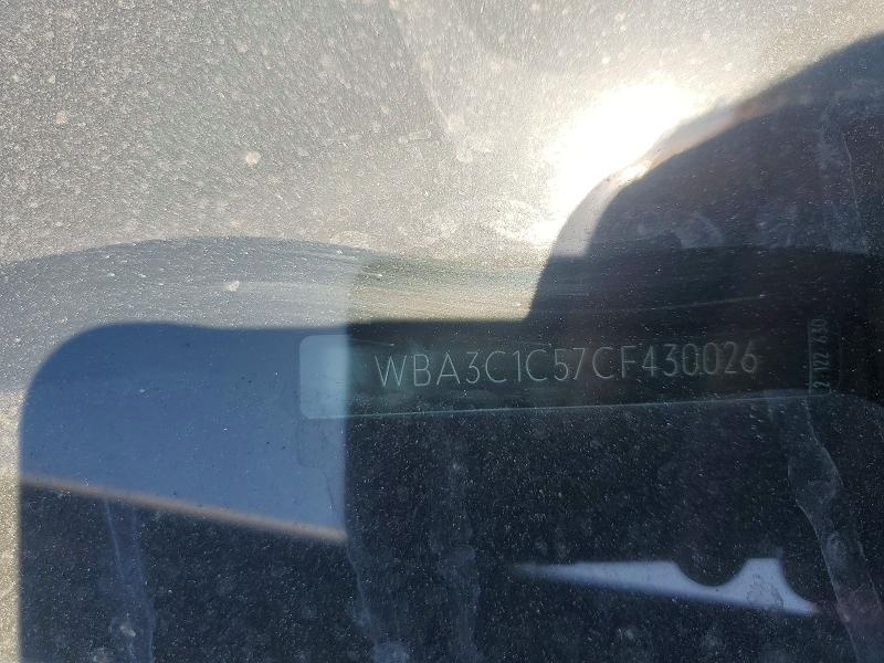 2012 Bmw 328 მანქანა იყიდება აუქციონზე, vin: WBA3C1C57CF430026, აუქციონის ნომერი: 57736756