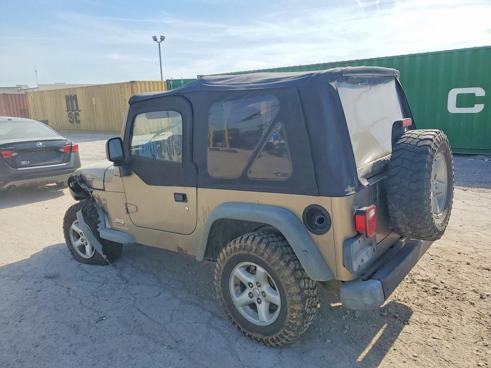 2003 Jeep Wrangler / Tj მანქანა იყიდება აუქციონზე, vin: 1J4FA29153P325361, აუქციონის ნომერი: 55636746