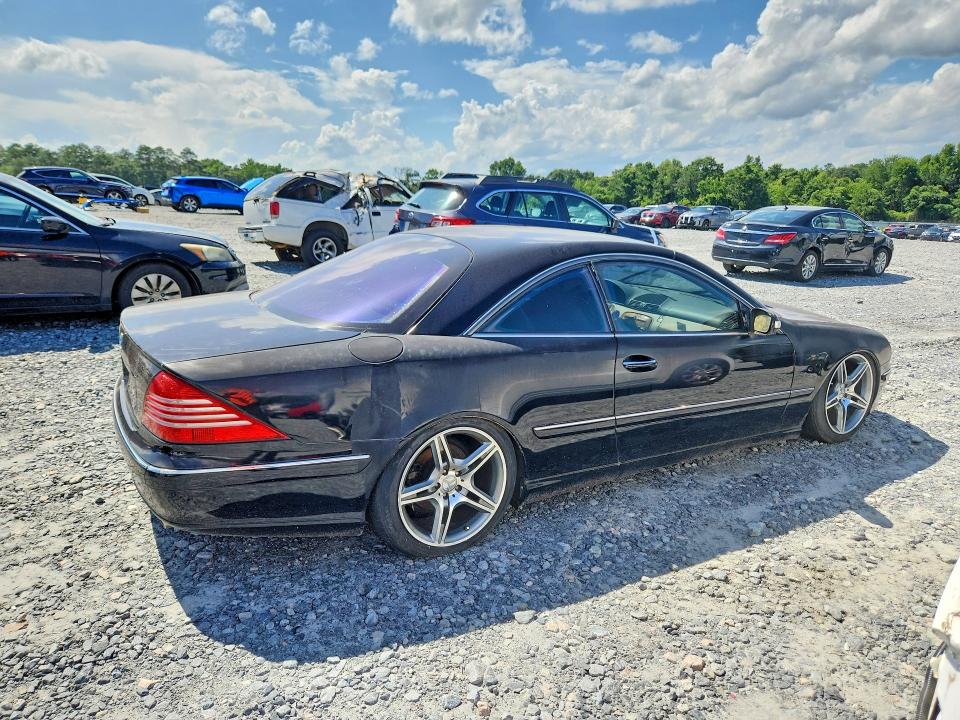 57988486 :رقم المزاد ، WDBPJ75J03A033910 vin ، 2003 Mercedes-benz Cl مزاد بيع