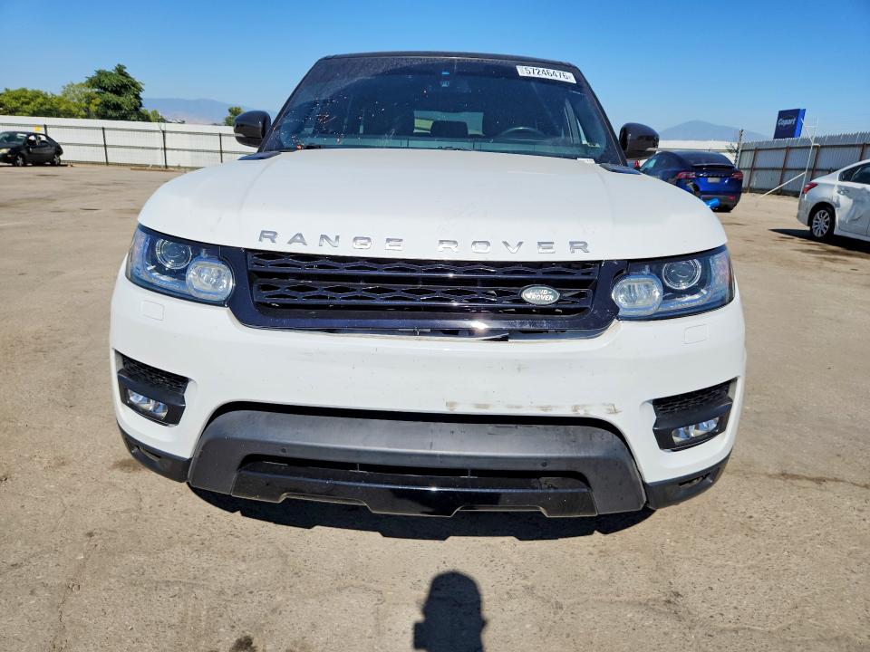 57246476 :رقم المزاد ، SALWR2VF5FA523258 vin ، 2015 Land Rover Range Rover Sport مزاد بيع