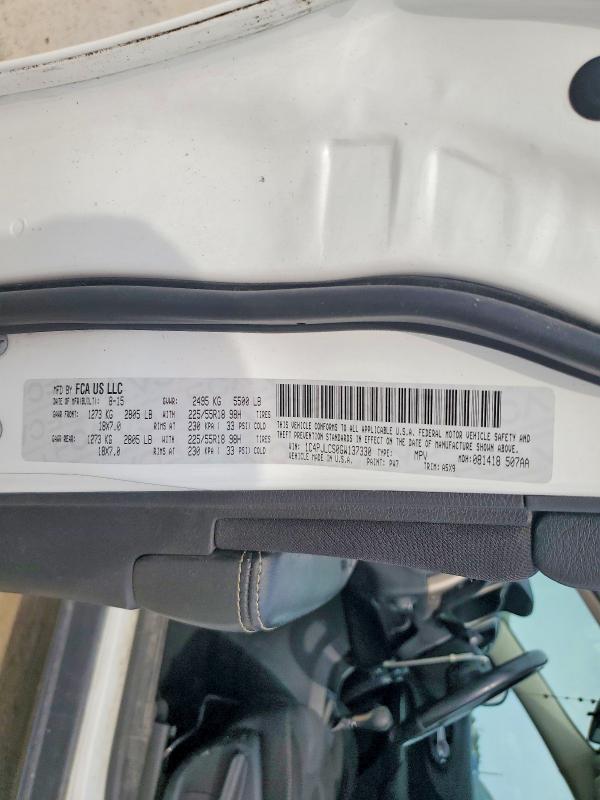 55557846 :رقم المزاد ، 1C4PJLCS0GW137330 vin ، 2016 Jeep Cherokee مزاد بيع