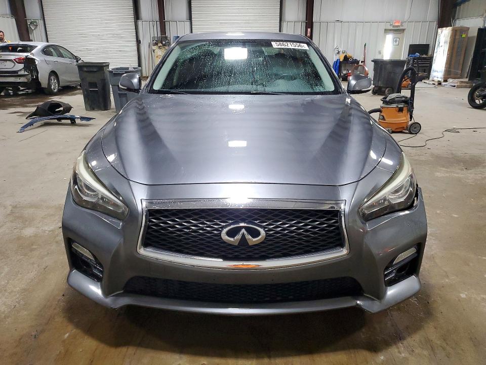 58621556 :رقم المزاد ، JN1AV7AR3EM702019 vin ، 2014 Infiniti Q50 Hybrid مزاد بيع