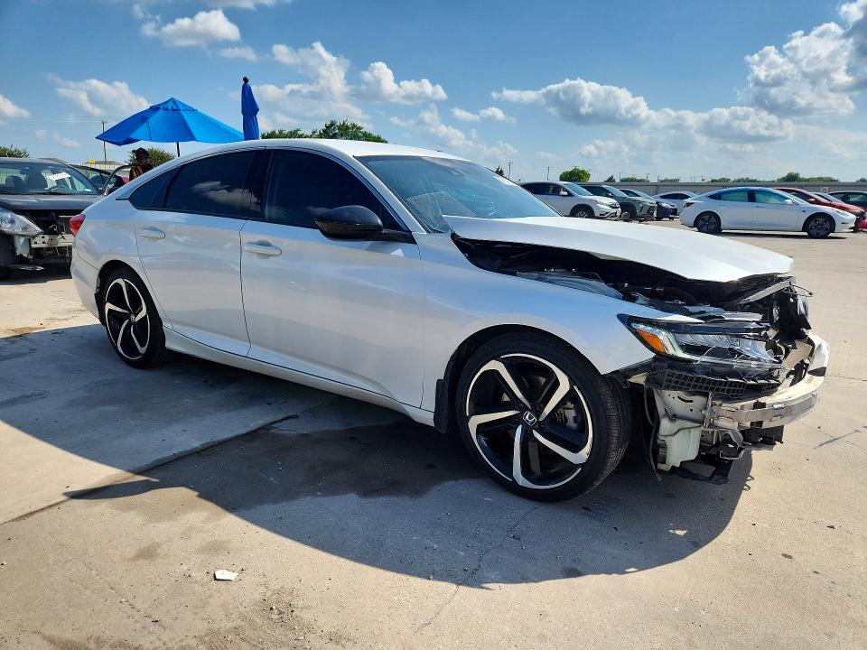 57617226 :رقم المزاد ، 1HGCV1F47MA111726 vin ، 2021 Honda Accord مزاد بيع