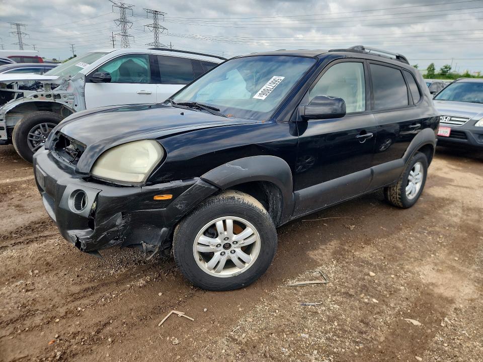 2007 Hyundai Tucson მანქანა იყიდება აუქციონზე, vin: KM8JN12D67U497176, აუქციონის ნომერი: 56677806
