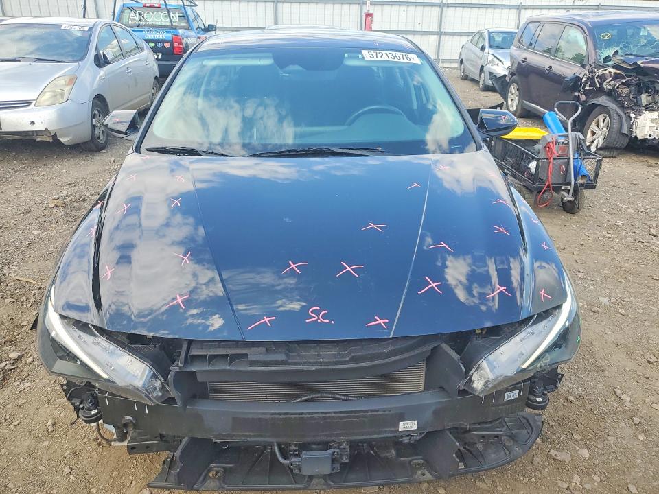 2023 Hyundai Elantra მანქანა იყიდება აუქციონზე, vin: KMHLS4AG8PU572054, აუქციონის ნომერი: 57213676
