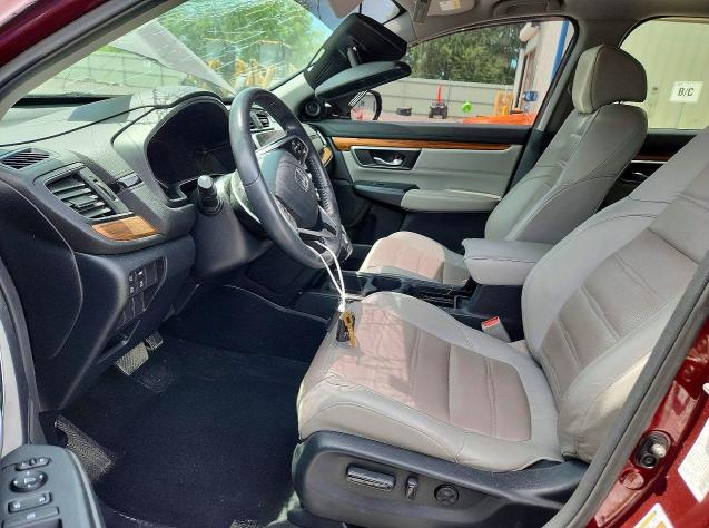 2019 Honda Cr-v მანქანა იყიდება აუქციონზე, vin: 7FARW2H84KE000846, აუქციონის ნომერი: 55831426